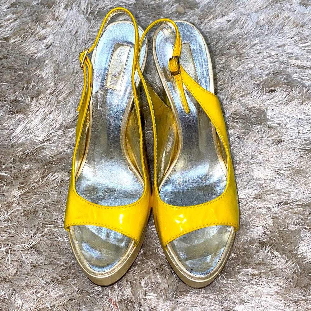 Yellow heels